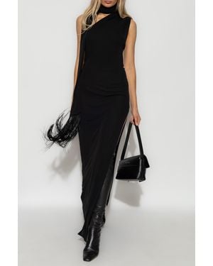 Acne Studios Dress With Shawl - Black