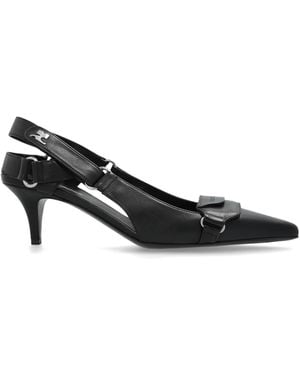 Courreges Heeled Shoes - Black