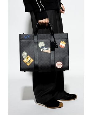 COACH Shopper-Type Bag - Black