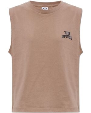 The Upside Top 'Dawson' - Brown