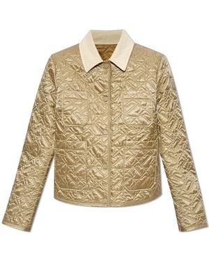 Moncler 'Varede' Quilted Jacket - Natural