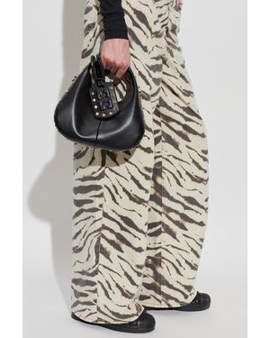 Ganni Studded Bag - Gray