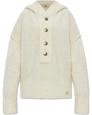 KNWLS Wool Jumper 'Mandi' - White