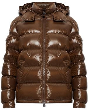 Moncler 'Maya' Puffer Jacket - Brown