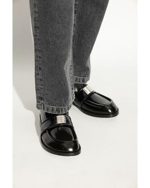 Acne Studios Leather Boots - Gray
