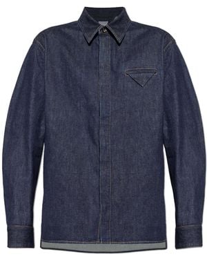 Bottega Veneta Denim Shirt - Blue