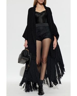 Dolce & Gabbana Fitted-Cut Top - Black