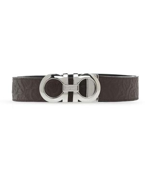 Ferragamo Leather Belt - Brown