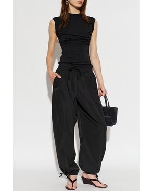 Alexander Wang Top With Ruching - Black