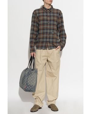 DSquared² Checked Shirt - Gray