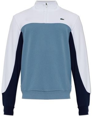 Lacoste Stand Collar Sweatshirt - Blue