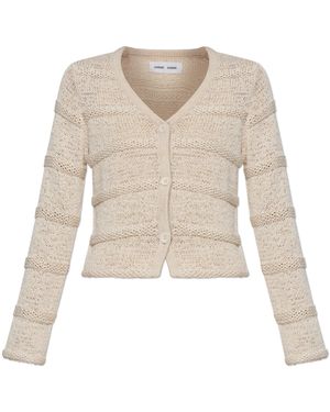Samsøe & Samsøe Cardigan 'Sanettie' - Natural