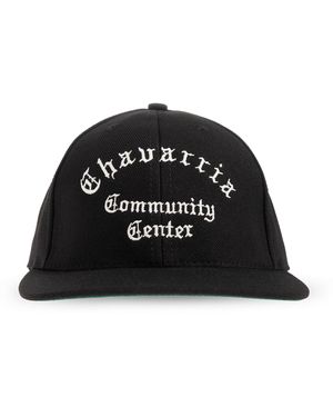 Willy Chavarria Baseball Cap - Black