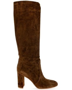 Gianvito Rossi Heeled Boots 'Glen' - Brown