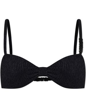 Moschino Bikini Top - Black