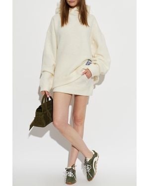 DSquared² Wool Skirt - Natural