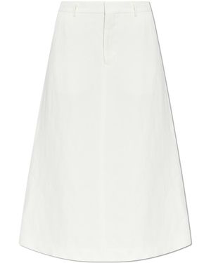 Ami Paris Skirt With Pockets - White