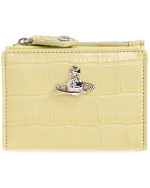 Vivienne Westwood Leather Wallet - Metallic