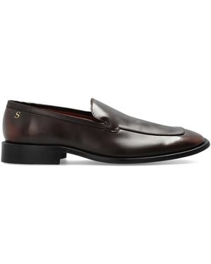 Acne Studios Leather 'Loafers' - Black