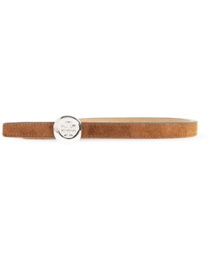 Tory Burch Double-Sided Belt - White