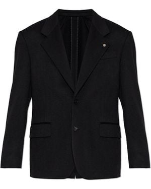 Versace Cashmere Jacket - Black