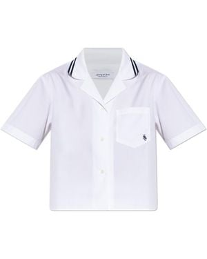 Sporty & Rich Shirt With Pocket - White