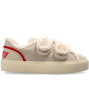 Inuikii 'Lila Shearling Low' Sports Shoes - Natural