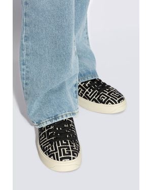 Balmain B-Court Sneakers - Blue