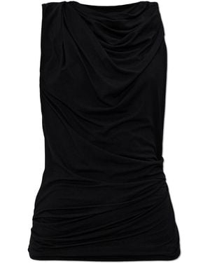 Entire studios Draped Top - Black