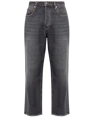 Golden Goose Wide-Leg Jeans - Grey
