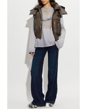 DIESEL Puffer Vest 'W-Peyt-Ssl-New-T1' - Blue