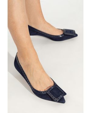 【関税&送料込】Roger Vivier Viv Canarette Decollete 55 Roger Vivier Viv Canarette Decollete 55 in Black | Lyst