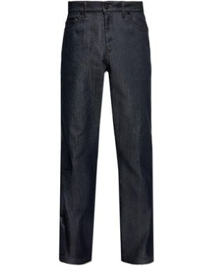 Moncler Tapered Leg Jeans - Blue