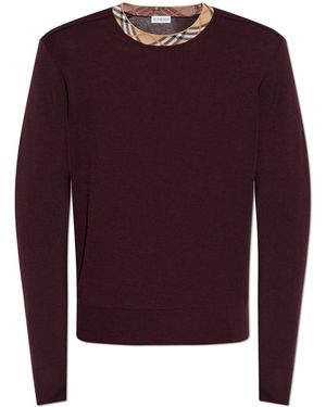 Burberry Jumper 'Michael' - Purple