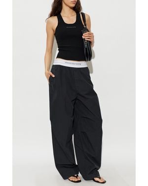 Alexander Wang Wide-Leg Pants - Blue