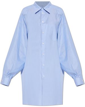 Maison Margiela Oversize Shirt - Blue