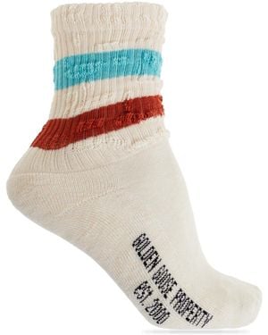 Golden Goose Cotton Socks - White