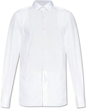 Tom Ford Shirt With Cufflinks Cuffs - White