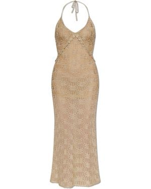LoveShackFancy Long Dress 'Vreya' - White