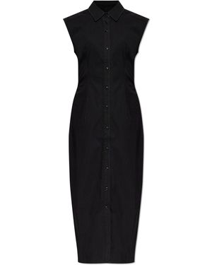 Rag & Bone Sleeveless Denim Dress - Black