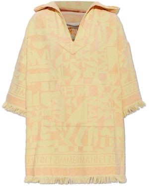 Zimmermann 'Solstice' Terry Cotton Dress - Natural