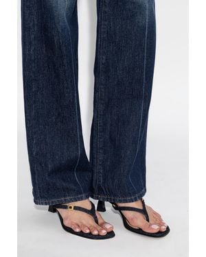 NODALETO Heeled Mules - Blue