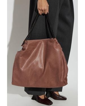 Stella McCartney 'Falabella Drawstring' Shopper Bag - Brown