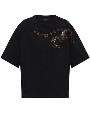 AllSaints T-Shirt "Ouros" - Black