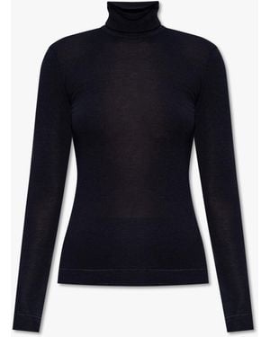 Hanro Long-Sleeved Turtleneck Jumper - Blue