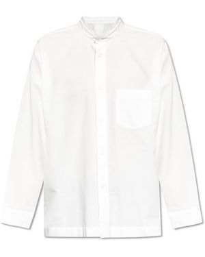 Homme Plissé Issey Miyake Shirt With Pocket - White