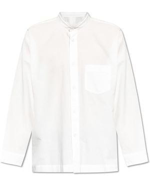 Homme Plissé Issey Miyake Shirt With Pocket - White