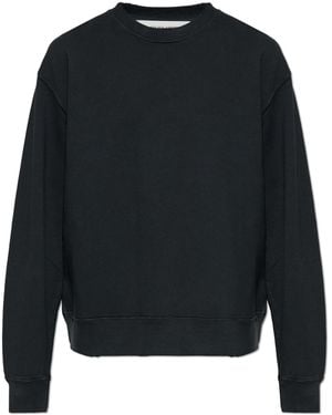 Golden Goose Sweatshirt With Logo - Black