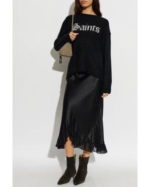 AllSaints 'Irma' Midi Skirt - Black
