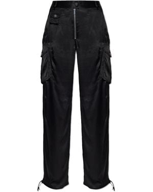 Ganni Cargo Trousers - Black